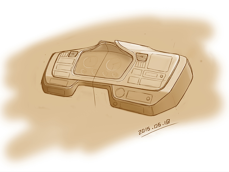 模块化公交表头